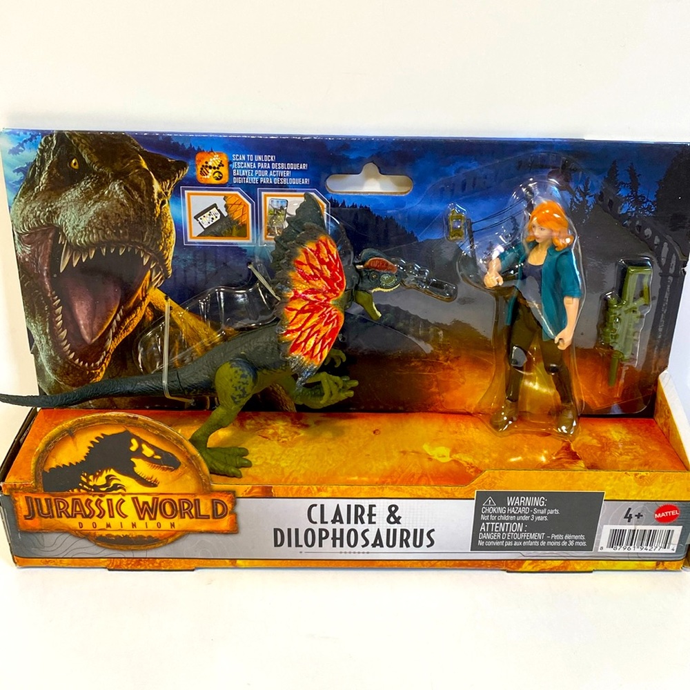 2021 JURASSIC WORLD DOMINION CLAIRE & DILOPHOSAURUS